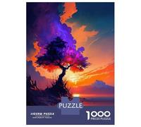 Puzzle Per Adulti 1000 Pezzi Majestic Tree by The Lake Puzzle Per Adulti Gioco Rompicapo Migliora La Memoria Riduce Lo Stress Regali 38x26cm/1000pcs