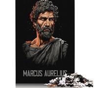 Puzzle per adulti 1000 pezzi "Marco Aurelio Imperatore" Puzzle per adulti Puzzle per il miglior regalo per adulti (38x26 cm)