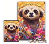 Puzzle per adulti 1000 pezzi Meerkat Puzzle in legno 50x75cm Regalo perfetto per genitori, amanti, amici - Età 14+