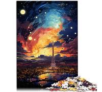 Puzzle per adulti 1000 pezzi Meravigliosa Città Notturna Gioco di Quiz 26x38cm Gioco stimolante e gioco familiare per adolescenti da 14 anni e oltre