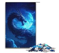 Puzzle per adulti 1000 pezzi Midnight Dream Dragon Puzzle per adulti Puzzle in legno Giochi per famiglie Regali di Natale e compleanno 1000 pezzi