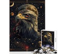 Puzzle per adulti 1000 pezzi Mighty Eagle Tarot Cards Toy Wall Decor Gift Birthday Pratico gioco con pezzi completamente interconnessi di forma casuale dimensioni 50x75cm