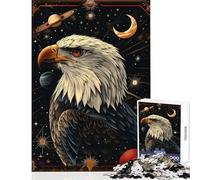 Puzzle per adulti 1000 pezzi Mighty Eagle Tarot Cards Toy Wall Decor Gift Birthday Pratico gioco con pezzi completamente interconnessi di forma casuale dimensioni 50x75cm