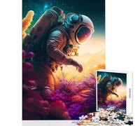 Puzzle per adulti 1000 pezzi Missione nello spazio Giocattoli antistress Regalo per compleanni Gioco rompicapo Attività divertenti a casa dimensioni 38x26cm