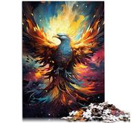 Puzzle per adulti, 1000 pezzi, misterioso Fantasy Phoenix, 50 x 70 cm, gioco impegnativo e gioco di famiglia per 14 anni