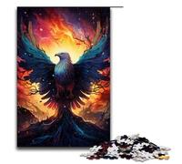 Puzzle per adulti 1000 pezzi Misterioso fantasy Phoenix Family Puzzle in legno Gioco educativo Sfida Giocattolo 1000 pezzi (75x50 cm)