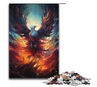 Puzzle per adulti 1000 pezzi Misterioso fantasy Phoenix Puzzle Giochi Giocattoli Regalo Adatto per la decorazione del desktop 1000 pezzi (38x26 cm)