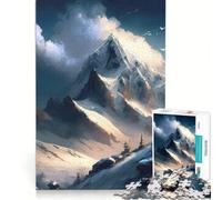 Puzzle per adulti 1000 pezzi Montagna Magica gioco rompicapo interazione genitore-figlio rafforza l'amore tra le coppie 38x26cm
