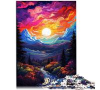 Puzzle per adulti 1000 pezzi Montagne Estrela I puzzle familiari divertenti 26x38cm sono ideali come regali per tutta la famiglia per adolescenti di 14 anni e più