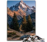 Puzzle per adulti 1000 pezzi Montagne in autunno per bambini dai 14 anni in su Gioca perché è l'ideale come regalo per tutta la famiglia 50x75cm