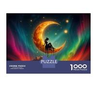 Puzzle Per Adulti 1000 Pezzi Moonlight Fantasy Celestial Dreamscape Puzzle Per Adolescenti Giocattolo Decorazione Da Parete Decorazione Da Parete Regali Per Amici E Familiari 52x38cm/1000pcs