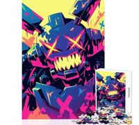 Puzzle per adulti 1000 pezzi Mostro cyberpunk Arte Decorazione per la casa Giocattoli Regalo per compleanni Giochi rilassanti Ogni pezzo è unico - dimensioni 50x75cm