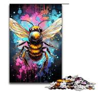 Puzzle per adulti 1000 pezzi motivo: ape decorazione per la casa ideale come regalo per tutta la famiglia 75x50 cm.