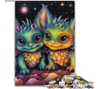 Puzzle per adulti, 1000 pezzi, motivo: drago bambino, puzzle fai da te da 1000 pezzi, decorazione stimolante per il cervello, regali per le vacanze (dimensione 50x75cm)