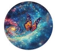 Puzzle per adulti 1000 pezzi, motivo: farfalla galattica, gioco interattivo per famiglie, decorazione fai da te per la casa, sfida per il cervello (67,5x67,5 cm)