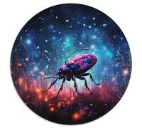 Puzzle per adulti 1000 pezzi, motivo: scarabeo stellato, gioco interattivo per famiglie, decorazione fai da te per la casa, sfida per il cervello (67,5x67,5 cm)
