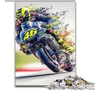 Puzzle per adulti 1000 pezzi MotoGP, elefante giocattolo, gioco intellettuale, regalo di compleanno, regali, arte murale per età 14+ (dimensioni 26x38cm)