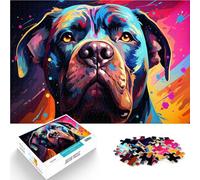 Puzzle per adulti 1000 pezzi mutato cane maligno il puzzle gioco di famiglia antistress sfida difficile 26 x 38 cm