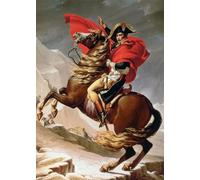 Puzzle per adulti 1000 pezzi Napoleone che attraversa le Alpi di Jacques-Louis David 70 x 50 cm Puzzle per adulti Gioco educativo 1000 pezzi Puzzle di Napoleone per adulti