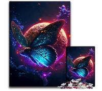 Puzzle per adulti 1000 pezzi Nebulosa cosmica Farfalla Puzzle Rompicapo, Gioco per adulti, Attività interattiva per famiglie 26X38CM/10,23x14,96 pollici