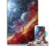 Puzzle per adulti 1000 pezzi Nebulosa della Via Lattea, giochi educativi Decorazione per la casa Gioco educativo per compleanno, Natale (75x50cm)