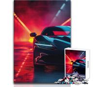 Puzzle per adulti 1000 pezzi Neon Ferrari Fantastico gioco impossibile Taglio di precisione Regali di Babbo Natale segreto Dimensioni 38x52cm