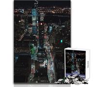 Puzzle per adulti 1000 pezzi New York Gioco stimolante Giocattoli Decorazione per la casa Giocattoli antistress Dimensioni 38x52cm