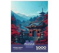 Puzzle Per Adulti 1000 Pezzi Nikko Japan Temple Autumn Puzzle Rompicapo Gioco Difficile Regali Difficili Per Amici E Familiari 52x38cm/1000pcs