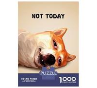 Puzzle Per Adulti 1000 Pezzi Not Today Puzzle Per Adolescenti Giochi Rilassanti Decorazione Perfetta Attività Divertenti A Casa 70x50cm/1000pcs