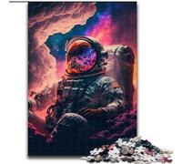 Puzzle per adulti 1000 pezzi "Oasi di asteroidi" in legno, regalo perfetto per bambini dai 14 anni in su, dimensioni 50x75cm, per adolescenti e famiglie, regalo di Natale perfetto