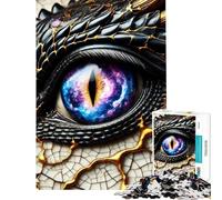 Puzzle per adulti 1000 pezzi Occhio di Drago Galassia Puzzle da 1000 pezzi Giocattolo Decorazione da parete Ma Divertente e Umoristico Ideale come regalo (38x26cm)