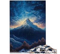 Puzzle per adulti 1000 pezzi "Oltre la montagna" giocattolo giocattolo giocattolo per la famiglia regalo 26 x 38 cm antistress vacanza a casa tempo ucciso