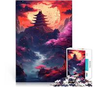 Puzzle per adulti 1000 pezzi Paesaggi urbani Giapponese Gioco stimolante Giocattoli 26x38 cm Regalo di Compleanno Regali Decorazione Della Parete per 14 Anni