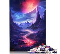 Puzzle per adulti 1000 pezzi Paesaggio celeste da sogno Puzzle per adulti Puzzle per il miglior regalo per adulti (38x26 cm)