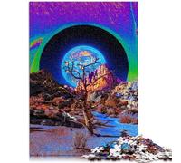 Puzzle per adulti, 1000 pezzi, paesaggio dei sogni, divertimento per tutta la famiglia, aiuta il cervello ad allenare i giocattoli che creano dipendenza per promuovere la pazienza, 26 x 38 cm