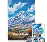 Puzzle per adulti 1000 pezzi Paesaggio del Monte Ararat Antistress Taglio di precisione Ideale come regalo per tutta la famiglia 38x26cm