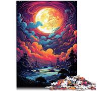 Puzzle per Adulti 1000 Pezzi Paesaggio Difficile e Sfida Sfidare Da Completare Ma Divertente E Divertente 50 x 74,9 cm per Adolescente Età 14 Up