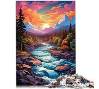 Puzzle per Adulti 1000 pezzi Paesaggio Fantastico Gioco Familiare per e 26x38cm Migliorare l'amore Tra Coppie per e Teen Età 14 Anni e Più