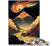 Puzzle per adulti 1000 pezzi paesaggio montagna taglio di precisione puzzle 26 x 38 cm antistress vacanza a casa tempo ucciso