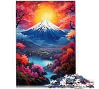 Puzzle per adulti 1000 pezzi Paesaggio Monte Fuji Giappone Puzzle educativo di apprendimento per e adolescenti età 14 anni e oltre 50x70cm