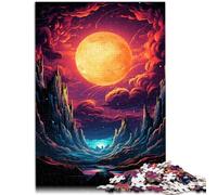 Puzzle per adulti, 1000 pezzi, paesaggio per divertirsi in famiglia, 26 x 38 cm, ideale come regalo per tutta la famiglia per i 14 anni