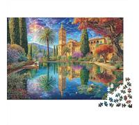 Puzzle Per Adulti 1000 Pezzi - Palazzo dell'Alhambra Difficile | Gioco Relax Anti-Stress Con Stampa Nitida | Decorazione Unica Per Appassionati 70x50cm/1000pcs