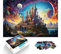 Puzzle per adulti 1000 pezzi Palazzo Divertimento per tutta la famiglia Aiuta il cervello ad allenare i giocattoli avvincenti e promuovere la pazienza 26 x 38 cm