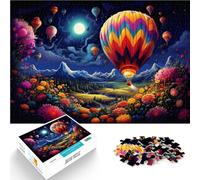 Puzzle per adulti, 1000 pezzi, palloncini a forma di cielo volante, giocattolo educativo 50 x 75 cm, decorazione per la casa e regali unici