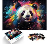 Puzzle per Adulti 1000 pezzi Panda Gioco Familiare per e 26x38cm Gioco Familiare Anti-Stress Sfida Difficile per Adolescente 14+