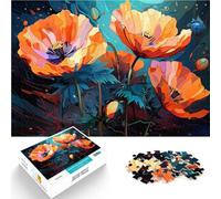 Puzzle per adulti 1000 pezzi Papavero della California difficile e sfida 26x38cm Offerta regali per tutta la famiglia per i 14 anni