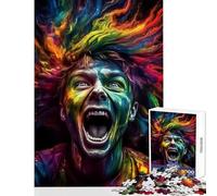 Puzzle per adulti 1000 pezzi Paranoia Giocattolo Decorazione da parete Regali per donne e uomini Gioco pratico Migliora l'amore tra coppie Dimensioni 38x26cm