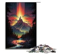 Puzzle per adulti 1000 pezzi Parco nazionale di Yellowstone USA Puzzle in legno per bambini Gioco educativo 75x50 cm