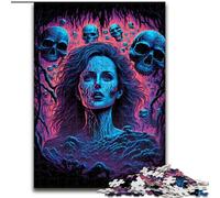 Puzzle per adulti 1000 pezzi "Paura dell'ignoto" Puzzle in cartone, regalo fai da te per la casa, rompicapo per adulti 1000 pezzi(26x38cm)