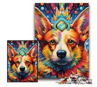 Puzzle per adulti 1000 pezzi Pavone in cartone 26x38cm. Regalo perfetto per genitori, amanti e amici - Età 14+